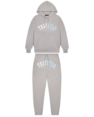 Irongate Arch Hooded Gel Tracksuit - Grey/Blue
