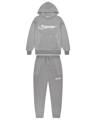 Trapstar Shooters Hoodie Tracksuit Grey/Blue