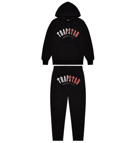 Irongate Arch It's A Secret Hooded Gel Tracksuit - Black