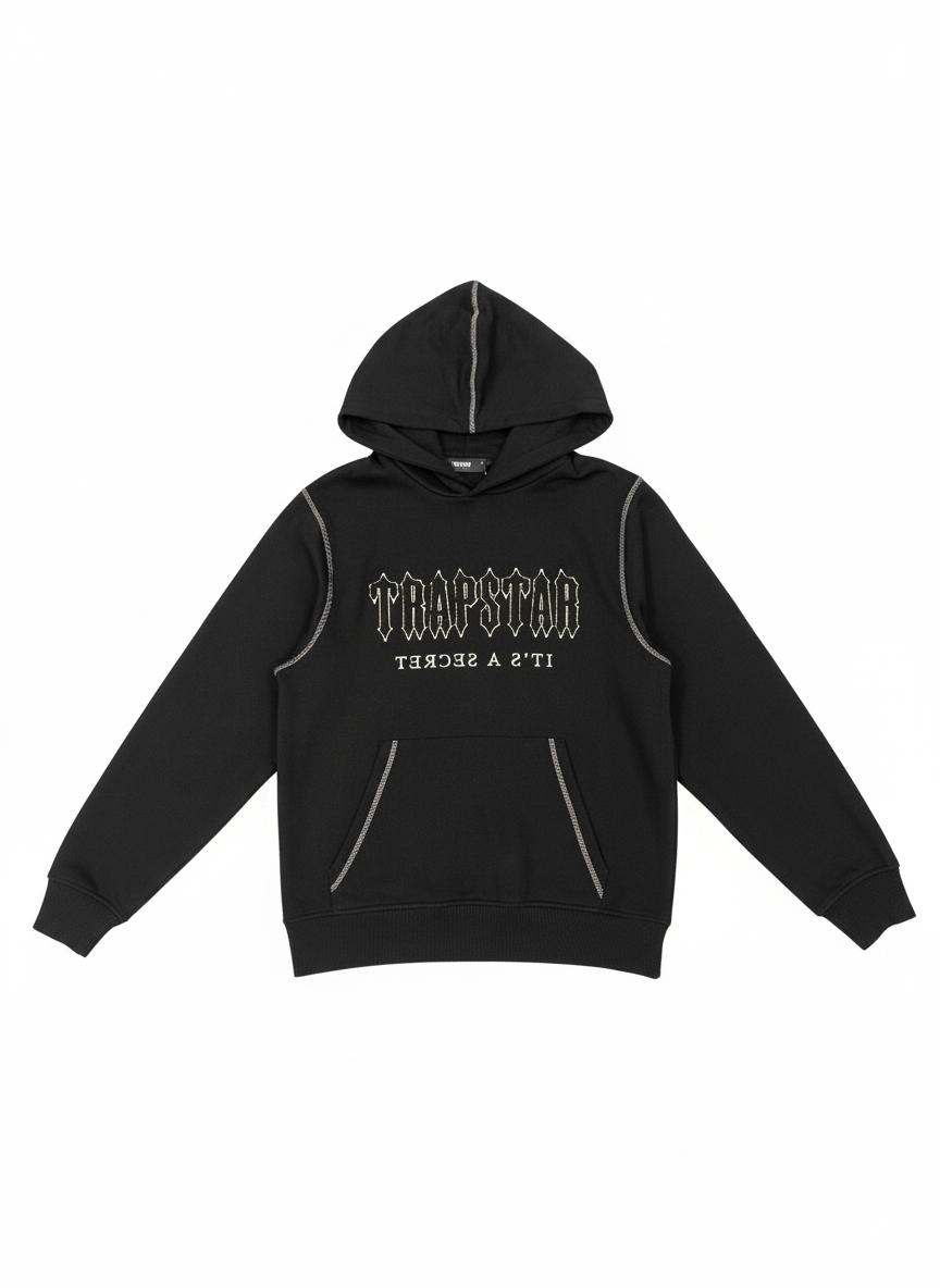 PRE ORDER Decoded Chenille Hoodie - Black