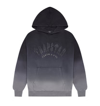 Load image into Gallery viewer, Irongate Arch Chenille Hoodie Short Set - Black Gradient