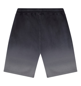 Irongate Arch Chenille Hoodie Short Set - Black Gradient