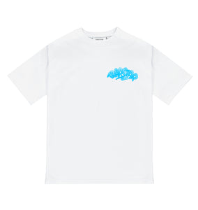 Colour Blitz Tee - White