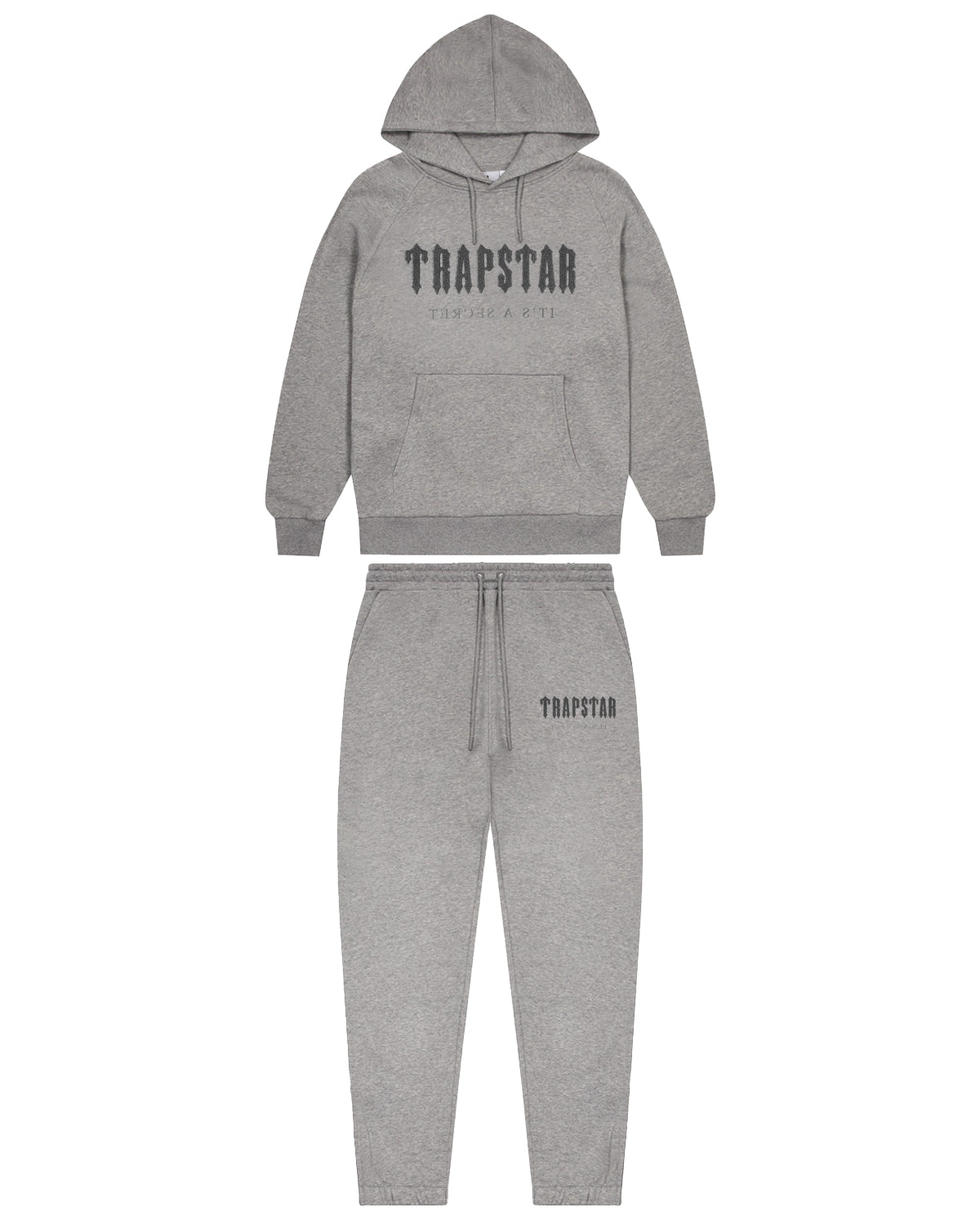 PRE ORDER Chenille Decoded Hoodie Tracksuit - Grey/Grey