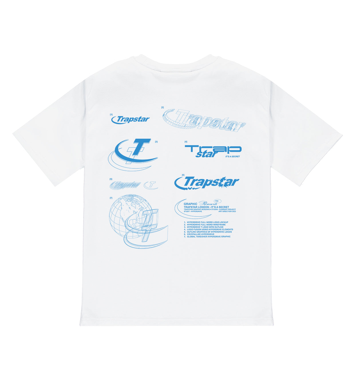 Trapstar Hyperdrive Odyssey Tee - White