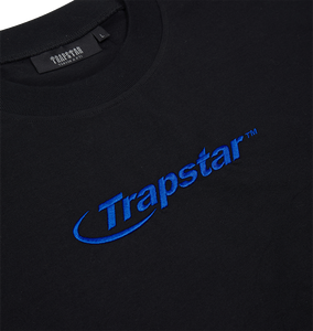 Hyperdrive Embroidered Tee - Black/Blue