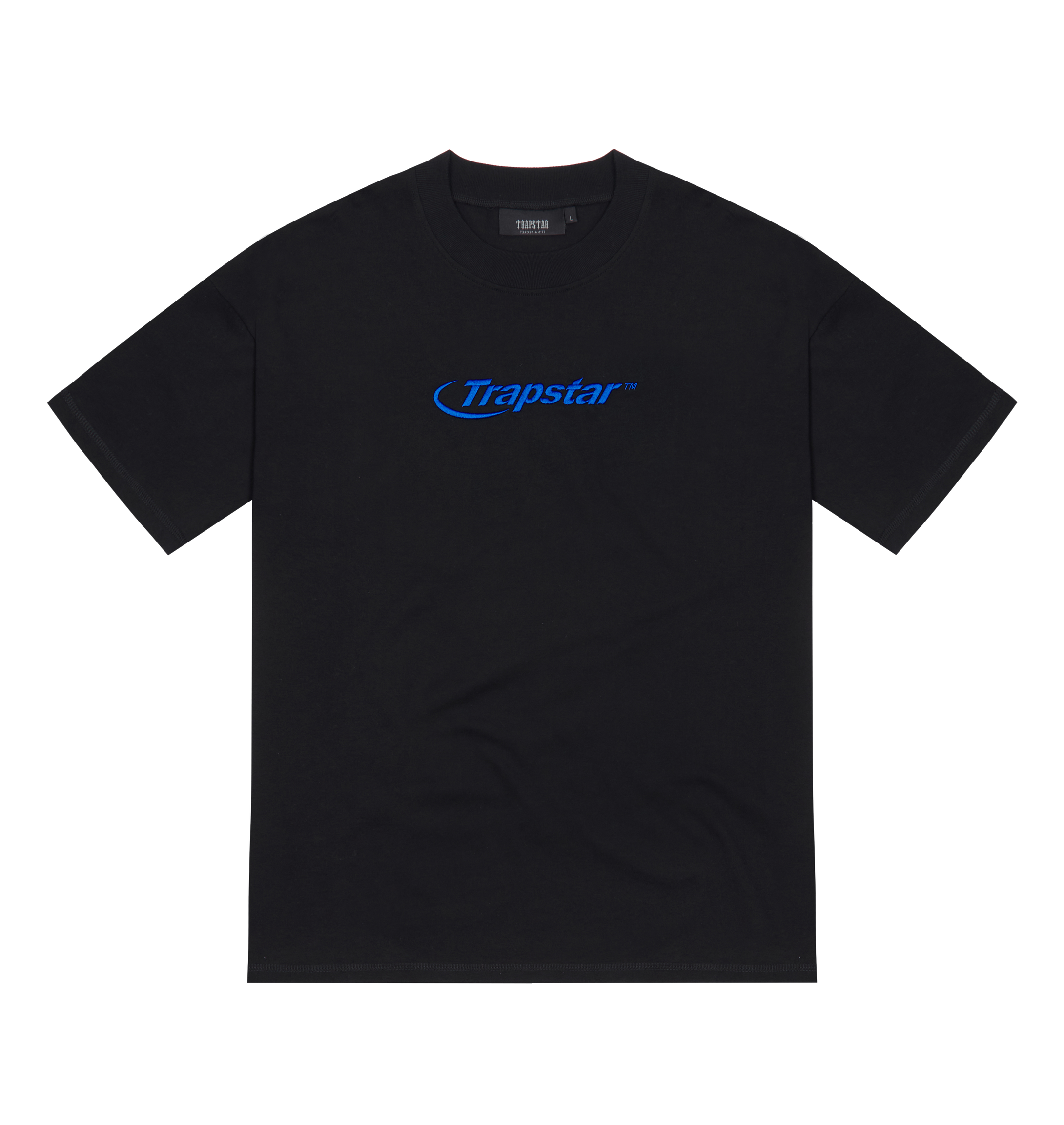 Hyperdrive Embroidered Tee - Black/Blue