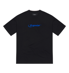 Hyperdrive Embroidered Tee - Black/Blue