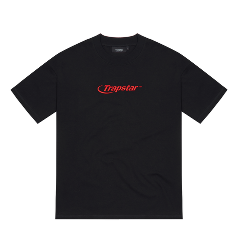 Hyperdrive Embroidered Tee - Black/Red