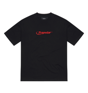 Hyperdrive Embroidered Tee - Black/Red