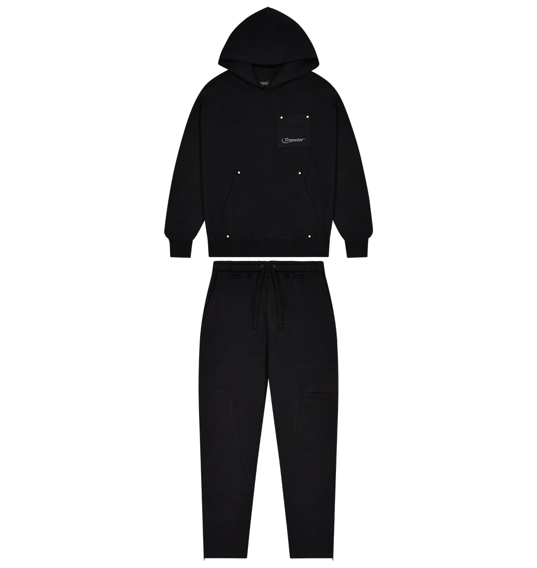 Hyperdrive Cargo Tracksuit - Washed Black