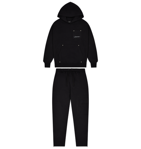 Hyperdrive Cargo Tracksuit - Washed Black