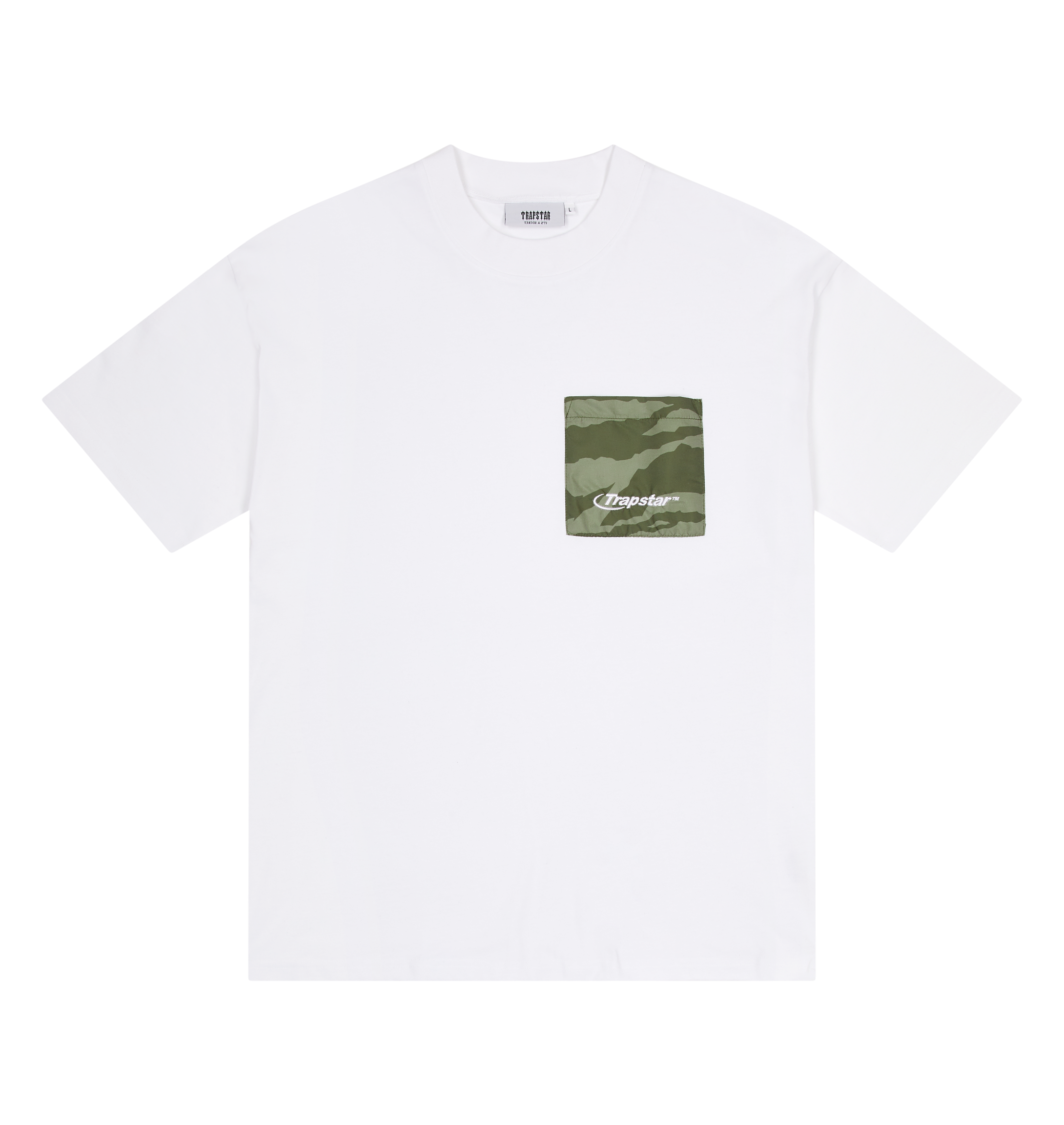 Hyperdrive Pocket Tee - White/Tiger Camo