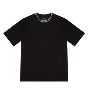 Hyperdrive Collar Tee - Black