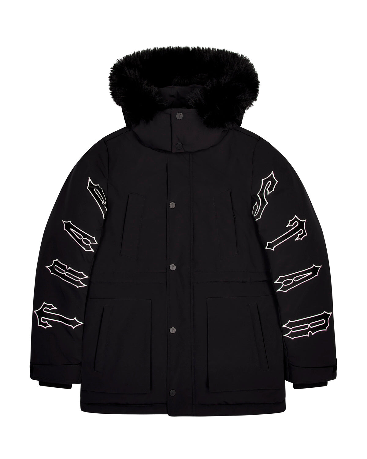 Trapstar Irongate Hooded Parker - Black