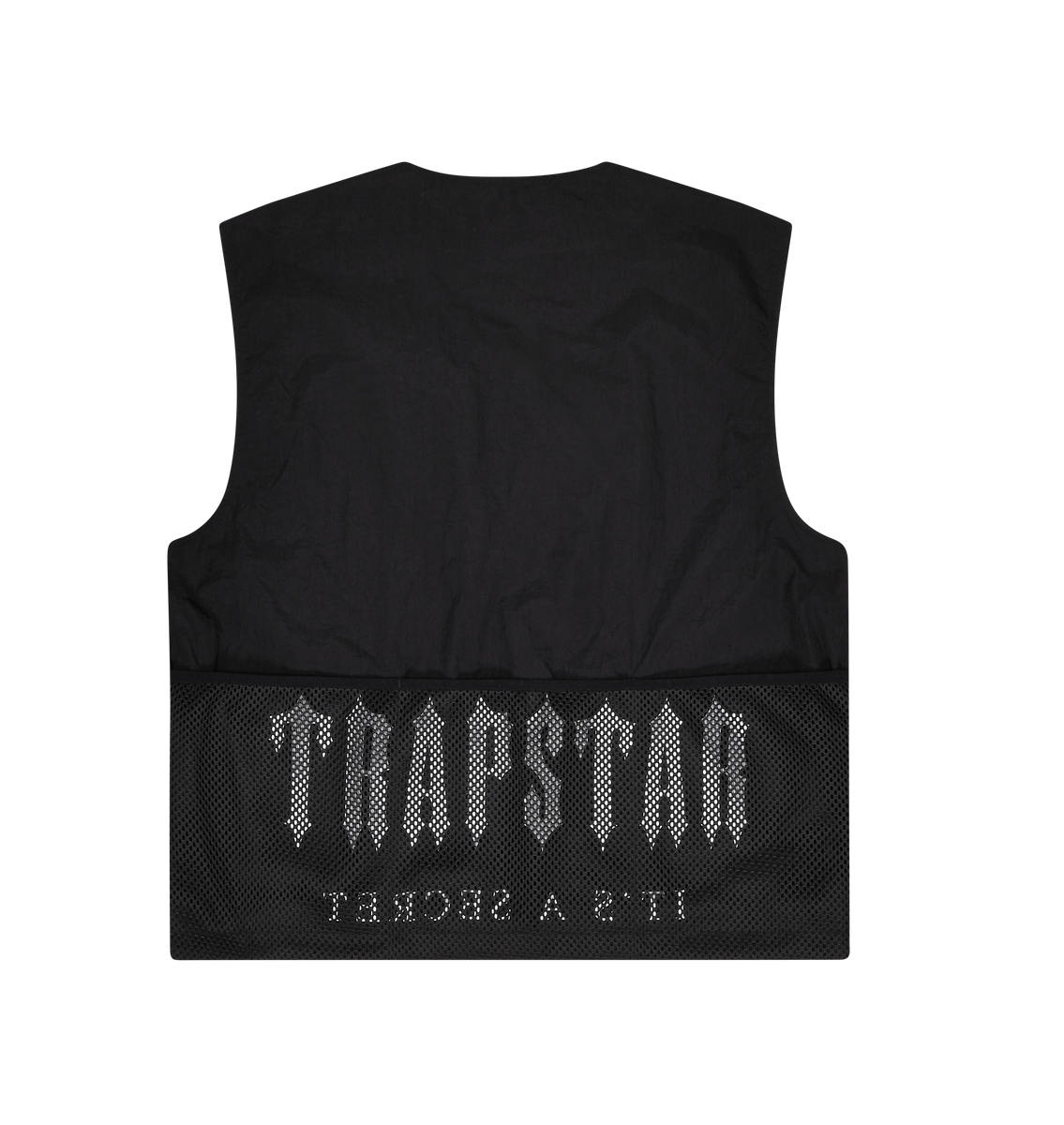 Irongate Mesh Pocket Vest - Black – Trapstar London