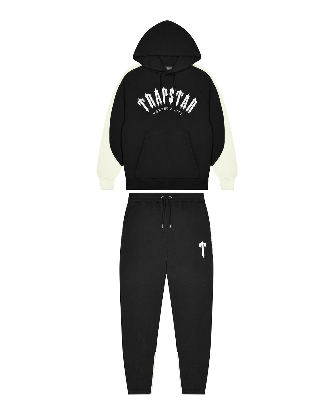 Irongate Arch Panel Tracksuit - Black/Cream