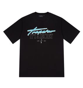 It's A Secret 2023 Tee - Black/Teal