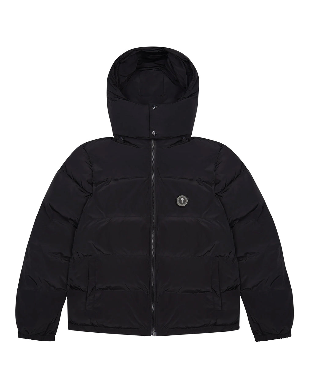 Trapstar Irongate Detachable Hooded Puffer Jacket - Black