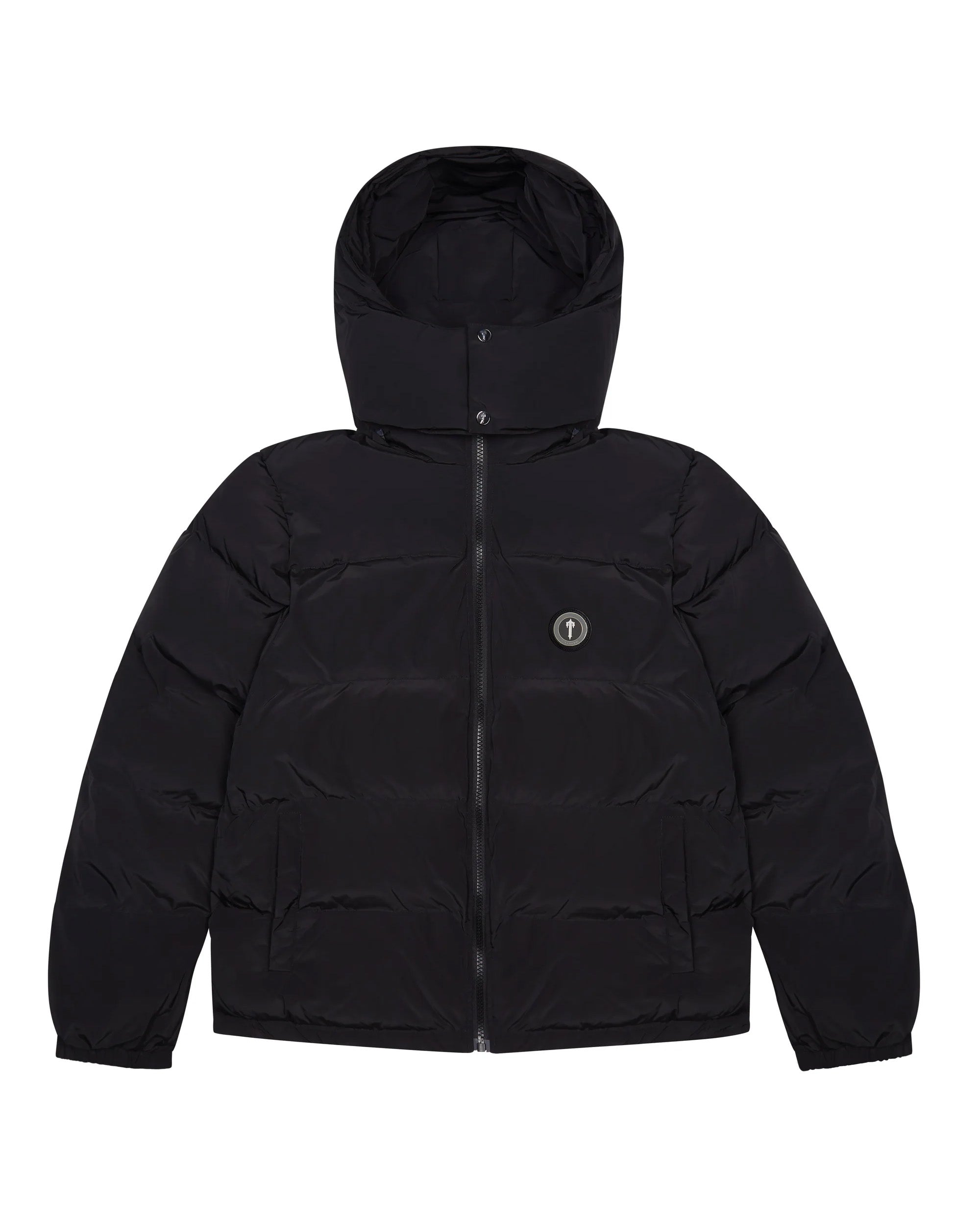 Trapstar Irongate Detachable Hooded Puffer Jacket - Black