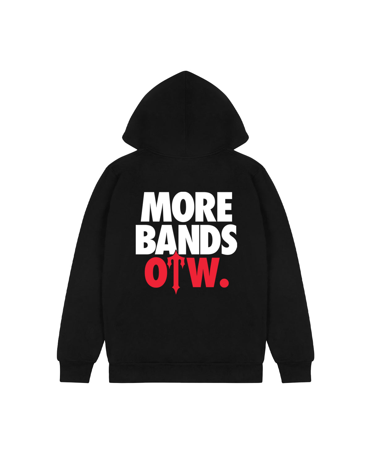 Trapstar x More Bands OTW Hoodie - Black