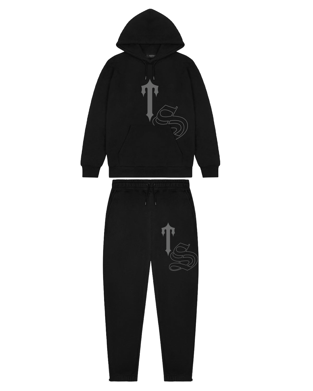 TS Print Tracksuit - Black