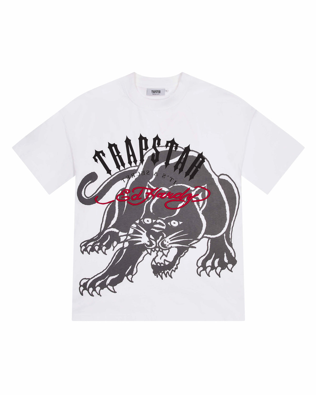 Trapstar x Ed Hardy Arch Tee - White