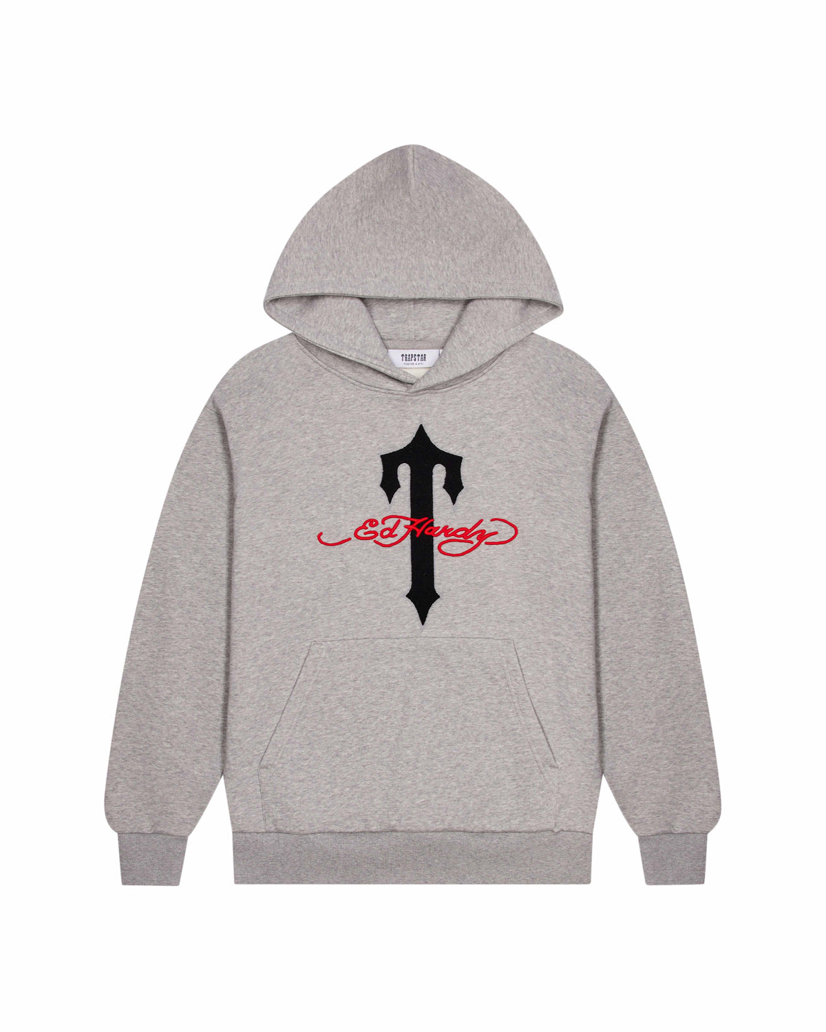 Trapstar x Ed Hardy Hoodie - Grey