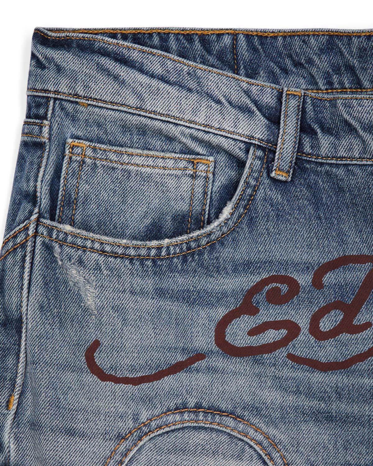 PRE-ORDER Trapstar x Ed Hardy Denim Jeans - Blue