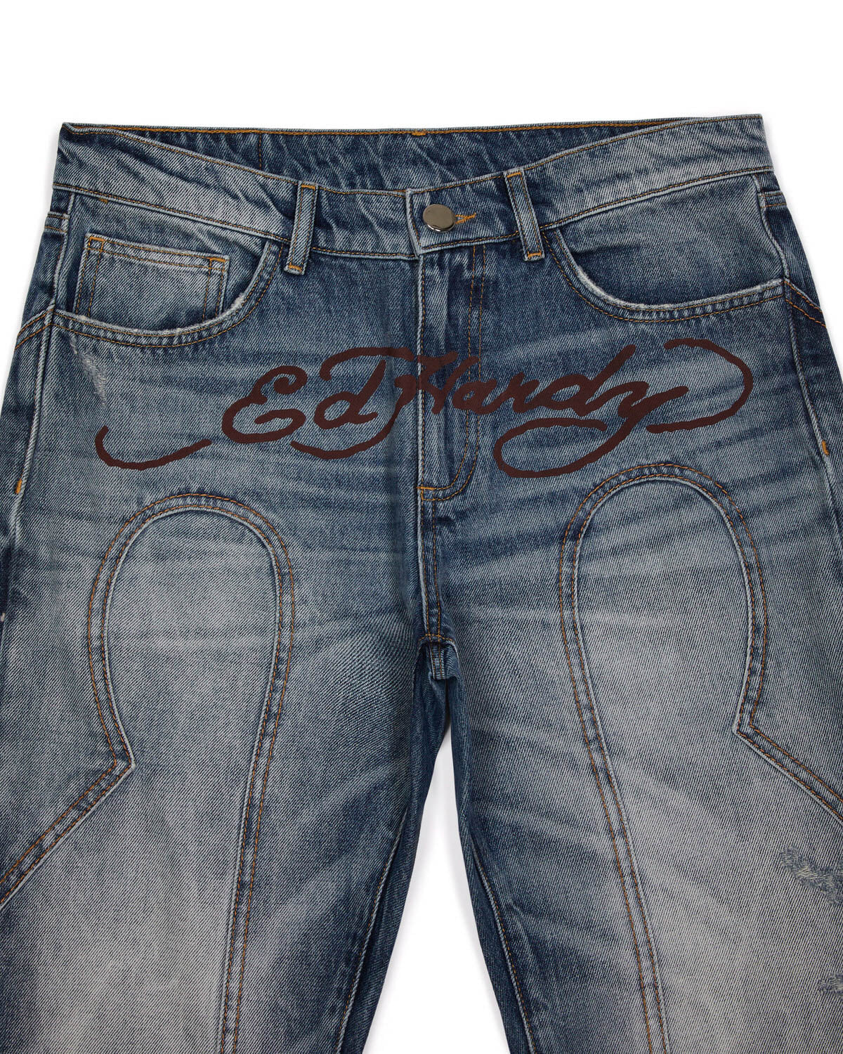 PRE-ORDER Trapstar x Ed Hardy Denim Jeans - Blue