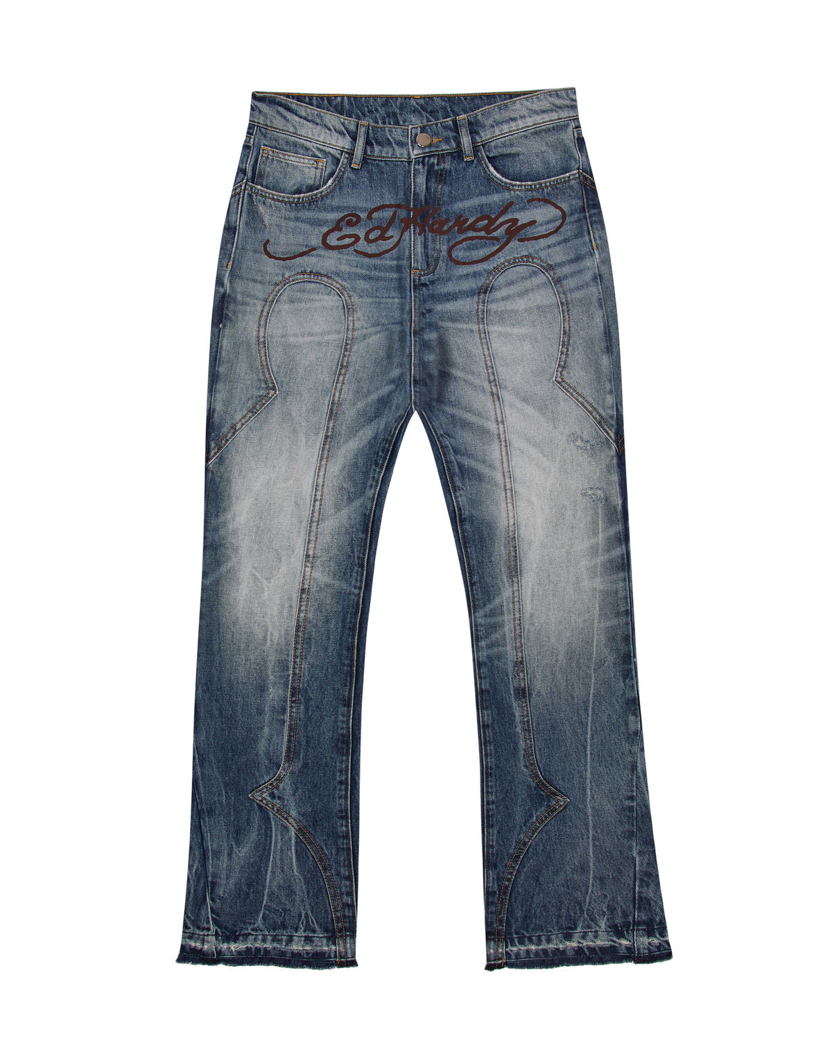 PRE-ORDER Trapstar x Ed Hardy Denim Jeans - Blue