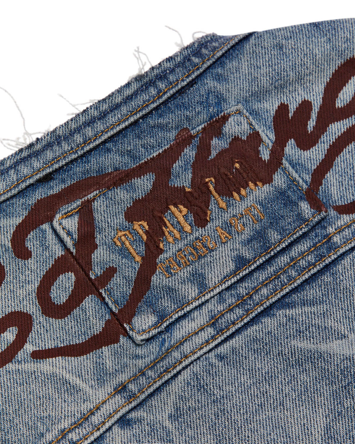 PRE-ORDER Trapstar x Ed Hardy Denim Jacket - Blue