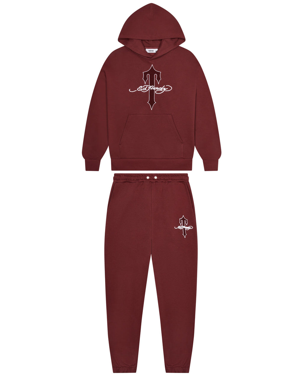 Trapstar x Ed Hardy Jogger - Red