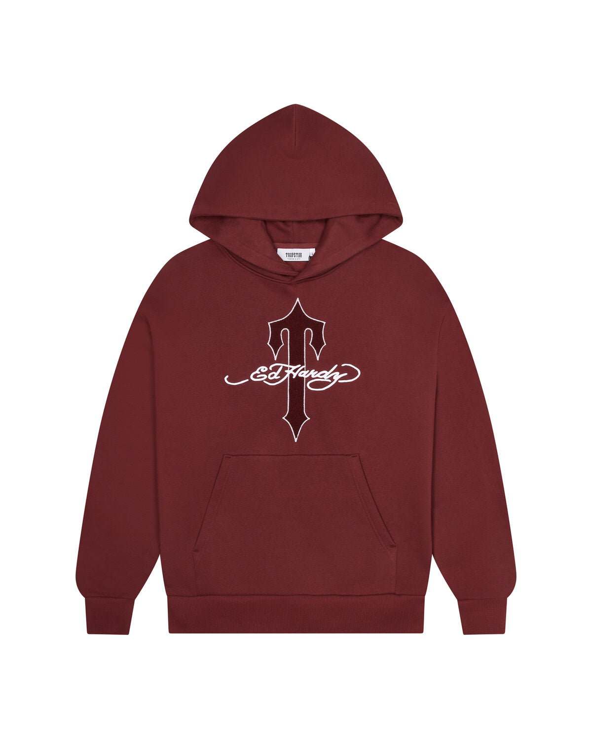 Trapstar x Ed Hardy Hoodie - Red