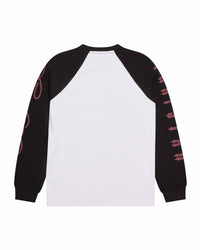 Trapstar x Ed Hardy Waffle LS Top - Black/White