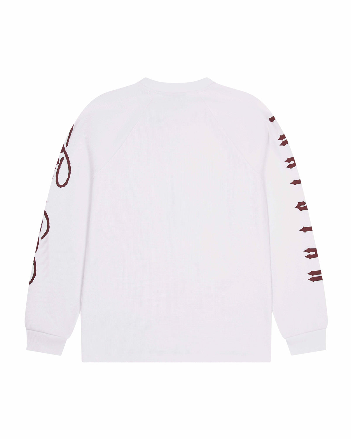 Trapstar x Ed Hardy Waffle LS Top - White