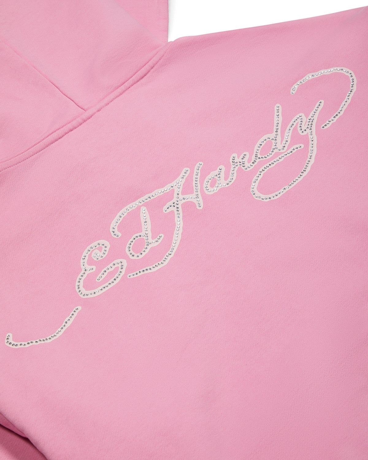 Trapstar x Ed Hardy Irongate Zip Through Hoodie - Pink