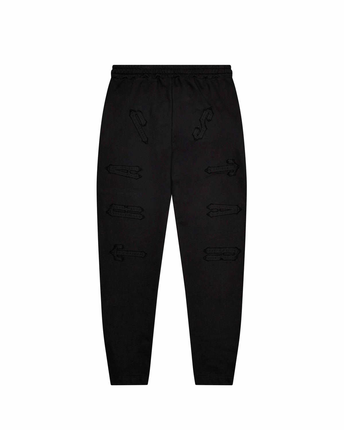 Trapstar x Ed Hardy Irongate Patchwork Jogger - Black