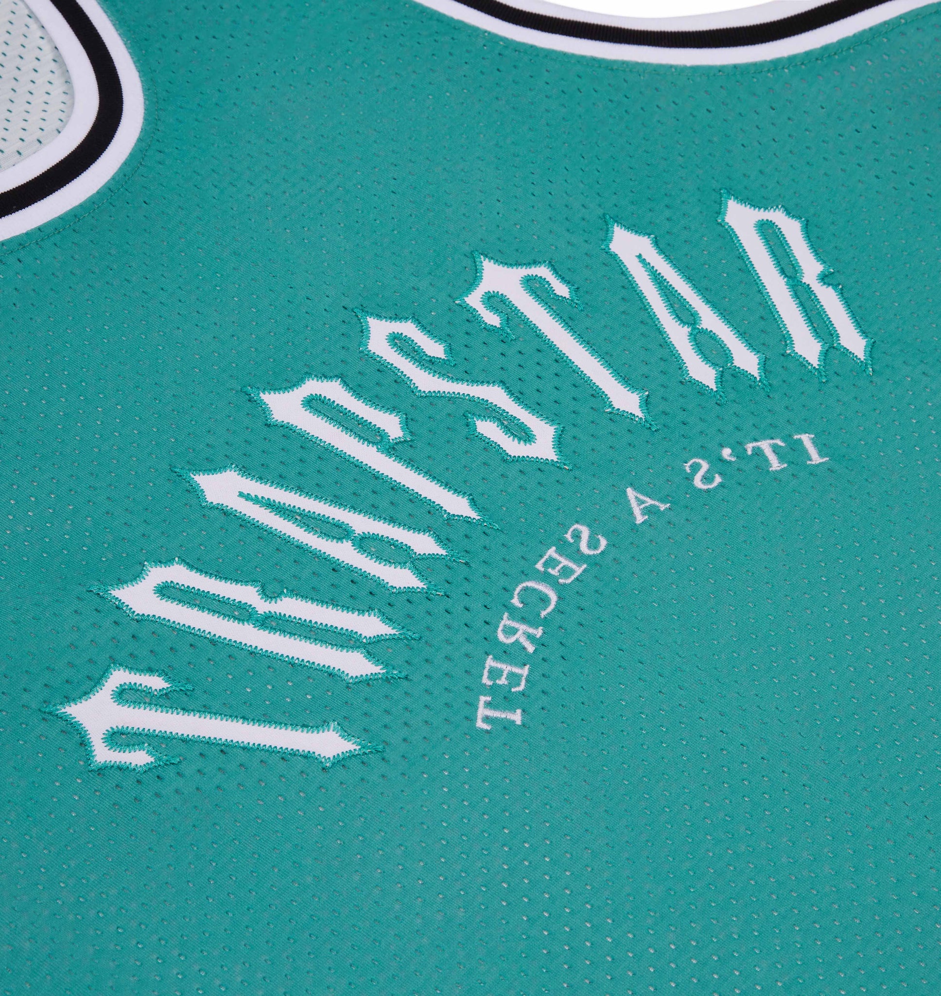 Irongate Arch Basketball Vest - Sea Blue/White – Trapstar London