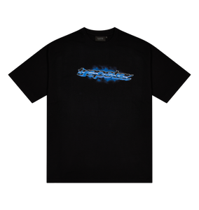 Midnight Chrome Tee - Black