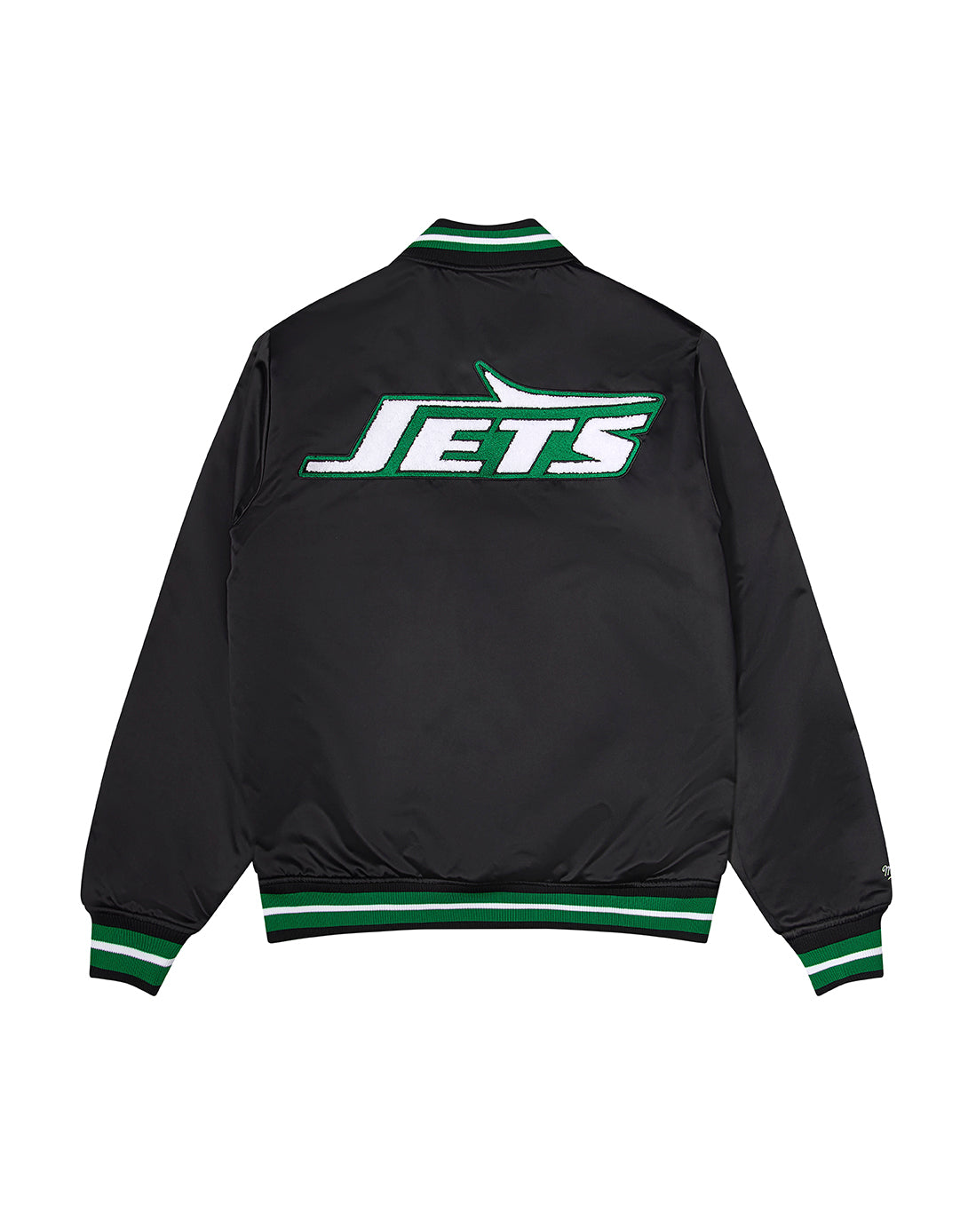 Trapstar x NFL Jets Satin Bomber - Black