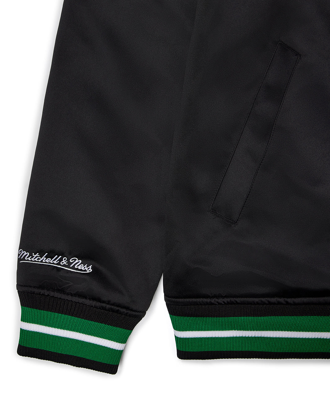 Trapstar x NFL Jets Satin Bomber - Black