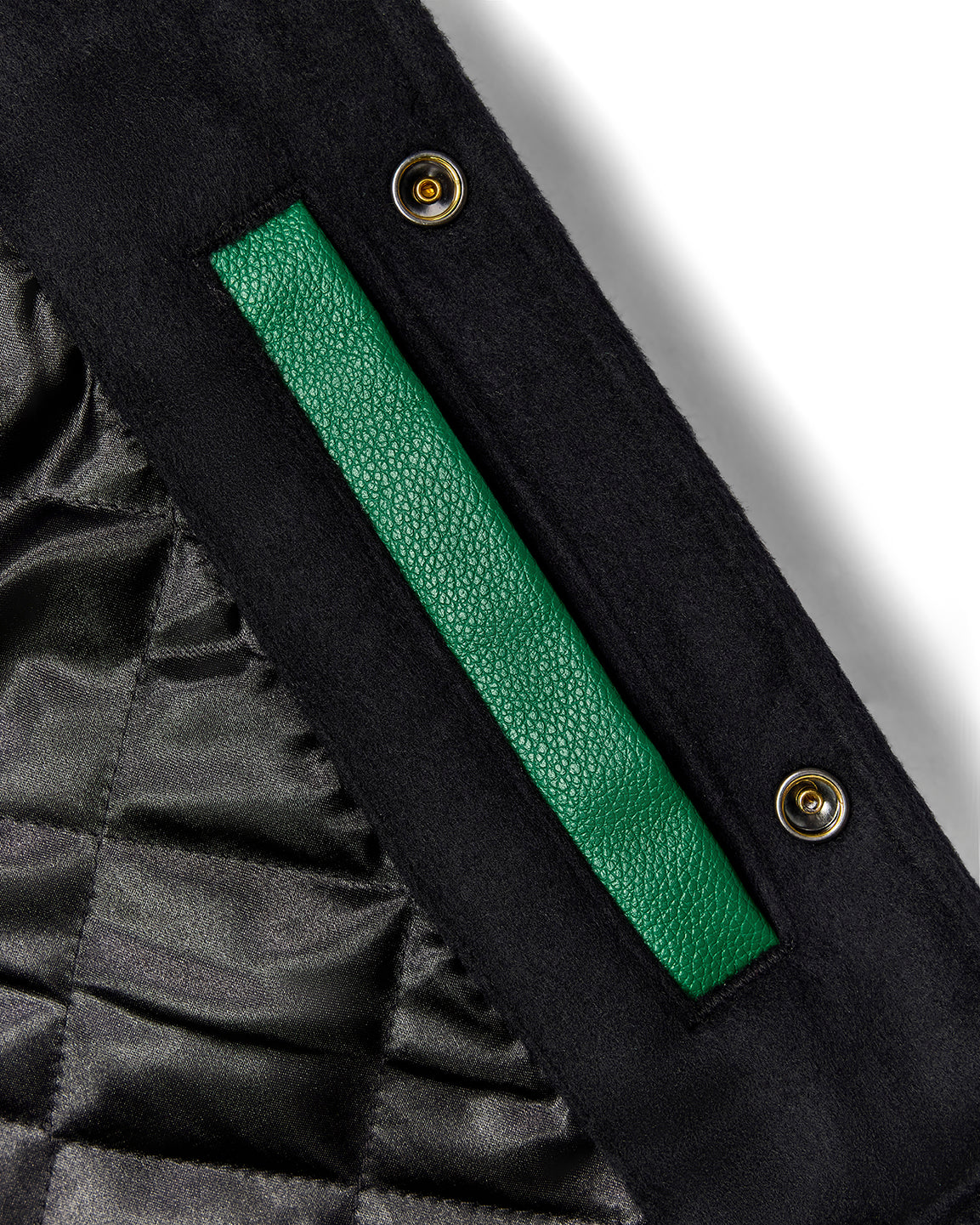 Trapstar x NFL Jets Varsity Jacket - Black