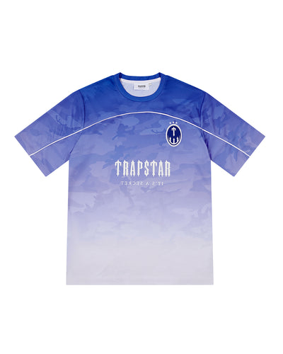 Trapstar Script T-shirt Dazzling Blue/White Men's - FW22 - US