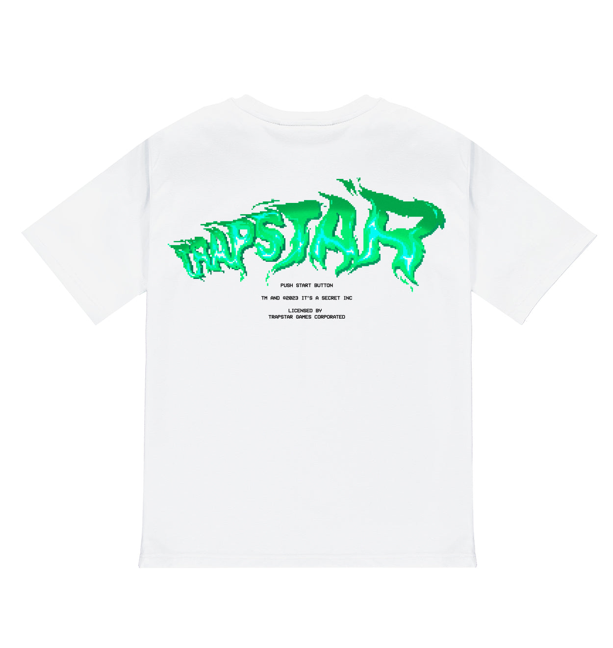 Press Start Tee - White