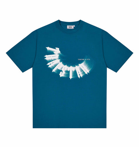 Reverse Arch T-Shirt - Sea Blue