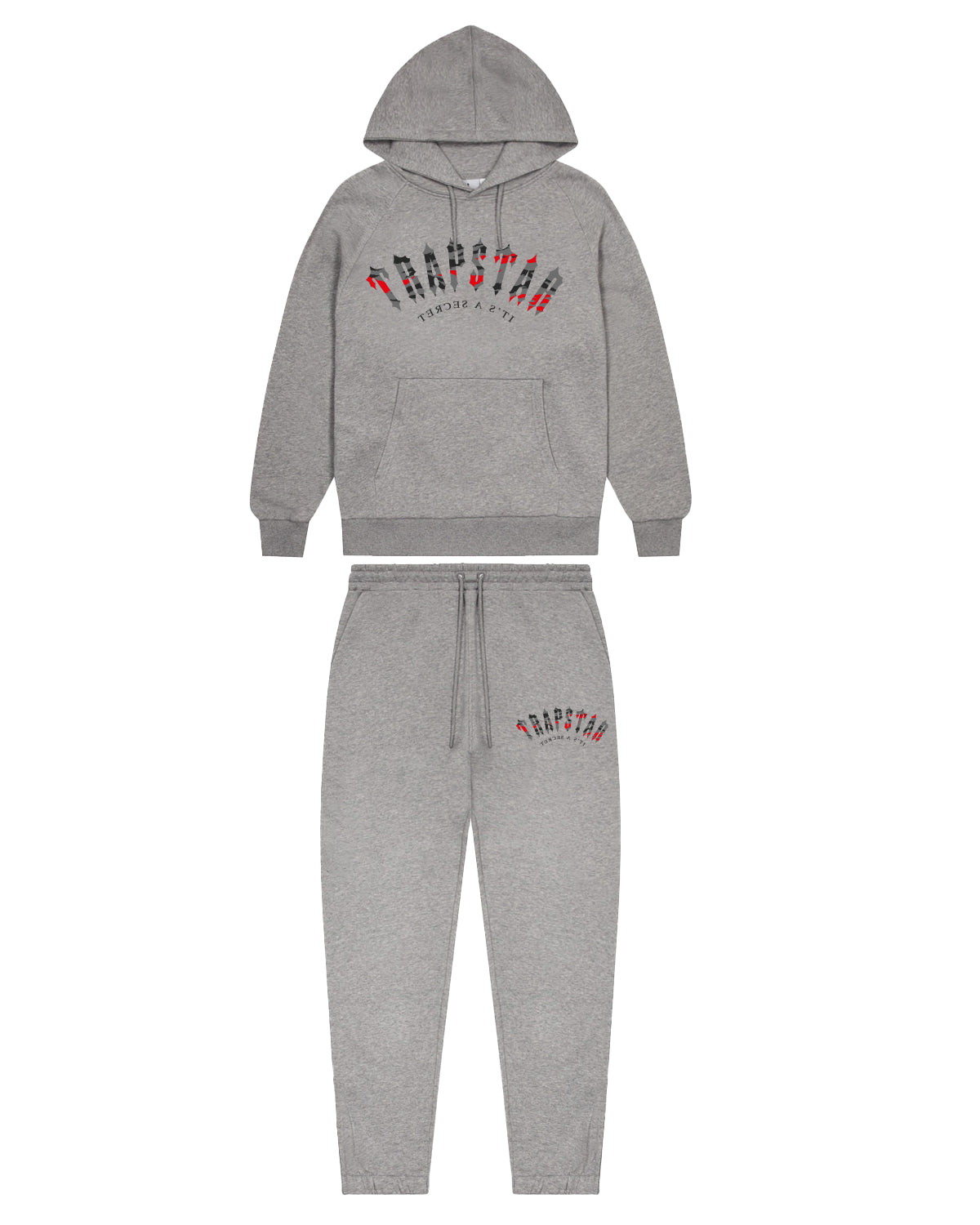 Irongate Camo Arch Tracksuit - Grey/Infrared