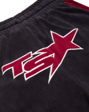 Load image into Gallery viewer, Women’s TS-Star Velour Track Bottoms - Burgundy