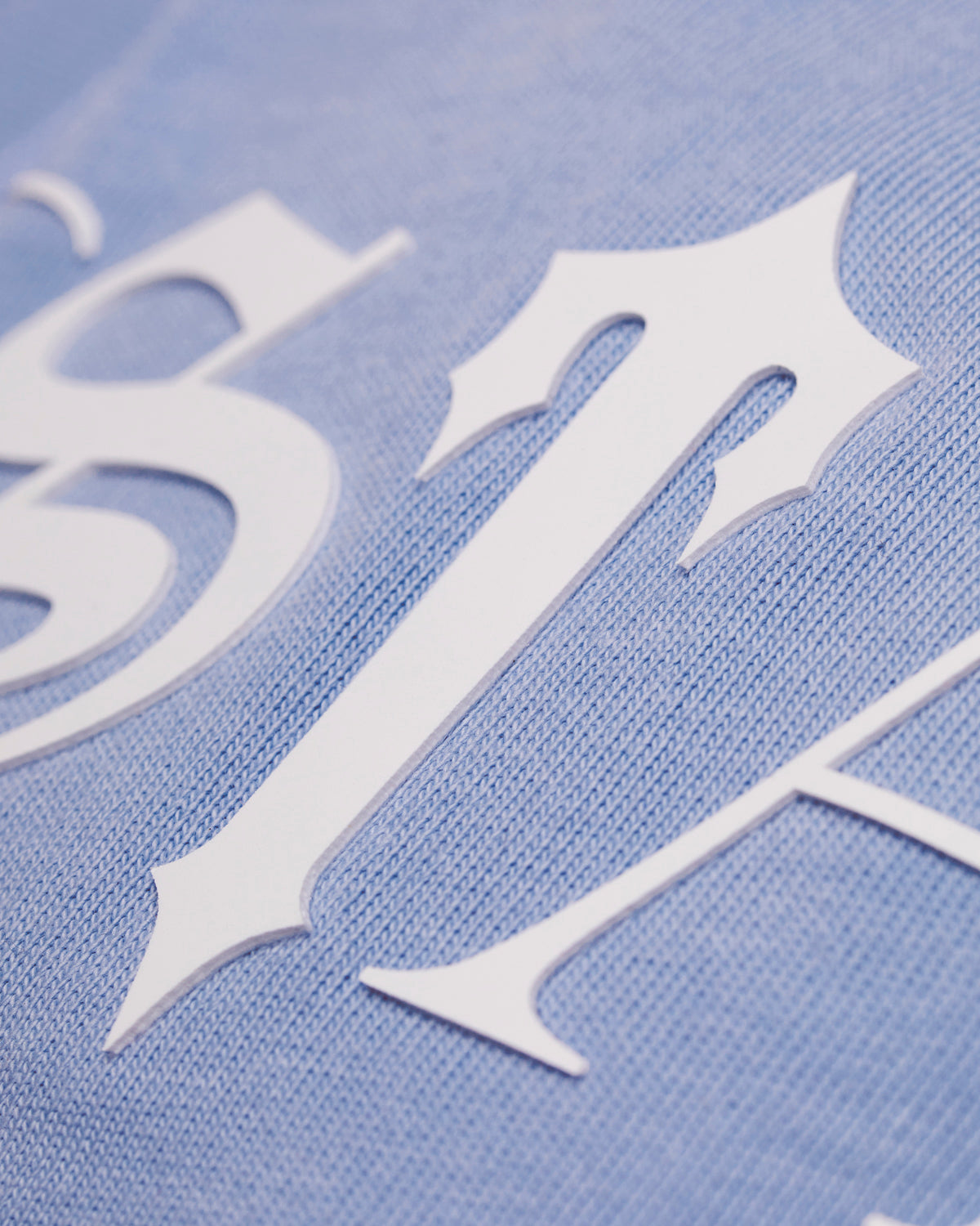 Trapstar Script Tee - Cashmere Blue