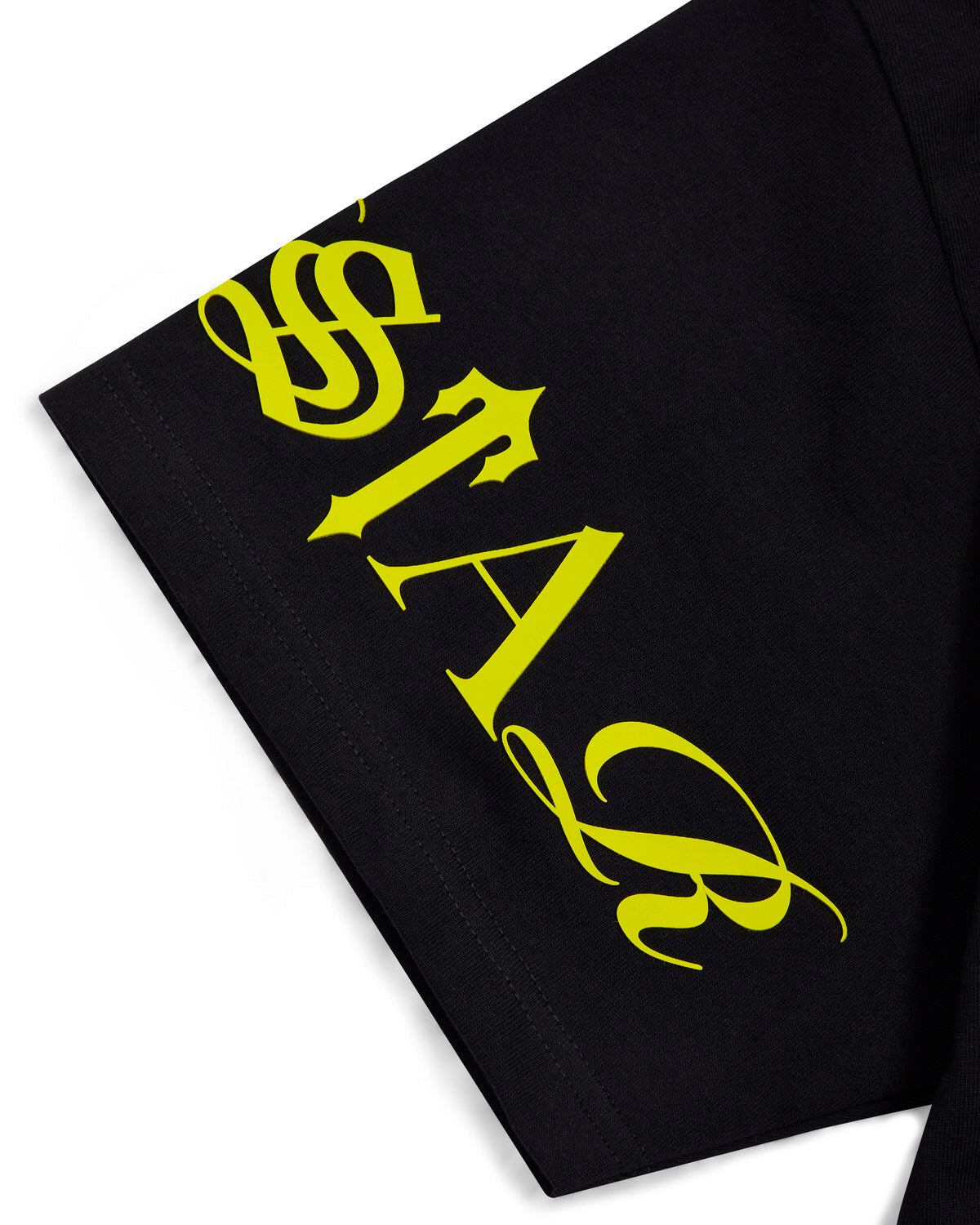 Script Tee - Black/Slime